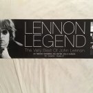 John Lennon Legend Very Best Of 1998 Promo Poster - beatles mind games imagine