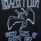 led zeppelin official usa 1977 swan song logo NEW S tee - jimmy page zoso coda led zeppelin official usa 1977 swan song logo NEW S tee - jimmy page zoso coda