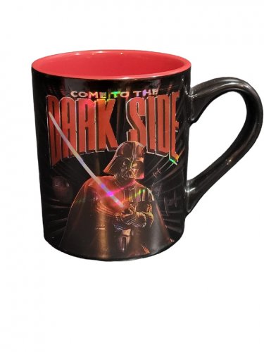 star wars come to the dark side official 14 ounce coffee mug - movies dart vadar