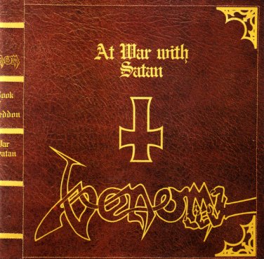 venom at war with satan mint 2002 uk cd & 6 bonus tracks - black trash metal guitars