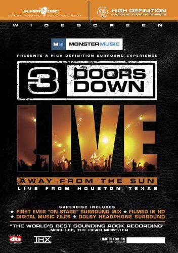 Doors Down ltd edt DVD #39755/3 Away From The Sun - Live From Houston, Texas