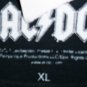ac dc high voltage XL woman official tee - angus gibson sg thunderstruck bon