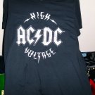 ac dc high voltage XL woman official tee - angus gibson sg thunderstruck bon
