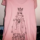 FRIDA KAHLO KING 2010 S WOMAN TEE - mexico city artist painter activist lgbtq