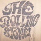 rolling stones official name logo distressed M tee - jagger keith satisfaction brian jones