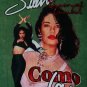selena como la flor official S silver red sparkle letters tee - texas mexico