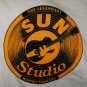 sun studio the legendary memphis tennessee logo M woman tee - elvis johnny cash scotty moore