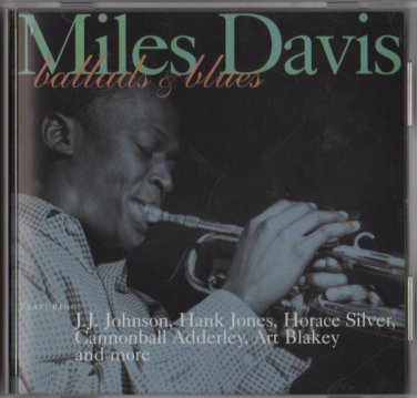 miles davis ballads & blues 1996 jazz cd - trumpet art blakley yesterdays