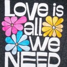 beatles lyric love is all we need NEW 4T kids tee - imagine joh paul sgt. pepper