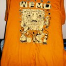 wfmu new jersey alternative fm radio meltdown 2XL official logo tee - punk rock alternative