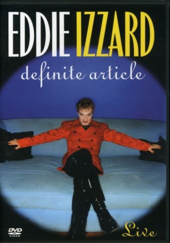 eddie izzard definite article new sealed dvd - stand up comedy spoken word nut