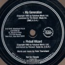 who pete townshend home demos of my generation pinball wizard rare 1982 flexi 7"