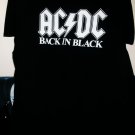 ac dc back in black new with tags 2024 official logo XL tee - angus hard rock sg guitar bon