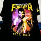 scott hall wwe bad guys last forever official 2022 wwe xl logo tee - nxt champ jakara