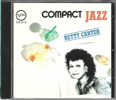betty carter compact jazz 1990 hits cd - nyc avant garde scat singer new blues