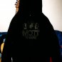 ian hunter & mott the hoople xl lp cover hoodie - glam rock bowie young dudes lou reed