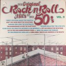 Original Rock N' Roll Hits Of The 50's Vol. 9 1982 lp - pop r&b jukebox rock Original Rock N' Roll Hits Of The 50's Vol. 9 1982 lp - pop r&b jukebox rock