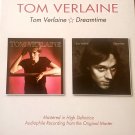 tom verlaine self titled & dreamtime new uk remastered cd - cbgb television rock