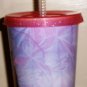 selena 25th anniversary large drinkware container & straw with glitter lid - pop latin