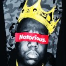 biggie smalls notorious official xl tee - nyc brooklyn gangsta hip hop rap thug