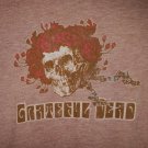 grateful dead skull head & roses new xl logo tee - truckin jerry garcia bertha