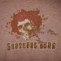 grateful dead skull head & roses new xl logo tee - truckin jerry garcia bertha