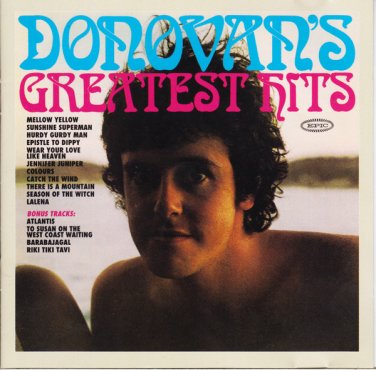 donovan greatest hits 1999 remasterted cd - folk rock poet atlantis colours lalena