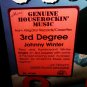 johnny winter 3rd degree 1986 usa lp - texas blues rock guitar slinger mojo boogie