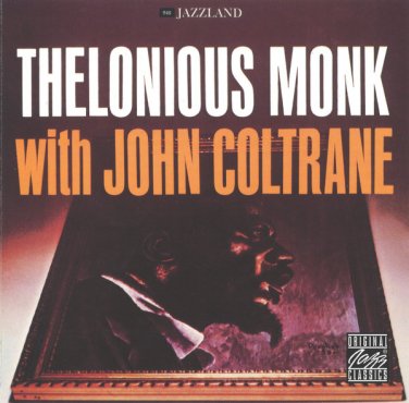 Thelonious Monk With John Coltrane Remastered 1998 Jazz Cd - hard bop piano saxophone