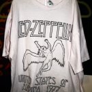 led zeppelin 1977 usa tour xs disressed official tee - jimmy page plant zoso led zeppelin 1977 usa tour xs disressed official tee - jimmy page plant zoso