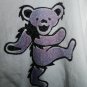 grateful dead dancing bears xs -s women tee - jerry garcia truckin candyman trip