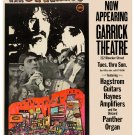 frank zappa & mothers garrick theater nyc 1967 poster reprint - absolutely free