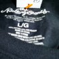 rolling stones new official long pink sparkle L w beack/over pants tee - jagger keith