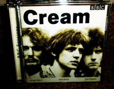 cream bbc sessions new 2003 cd - clapton ginger bruce blues rock crossroads
