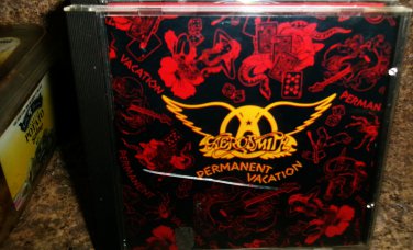 aerosmith permanet vacation mint 1987 cd - steve tyler dude rag doll boston rock