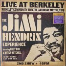 jimi hendrix live at berkeley sealed 2012 180 gram 2 lp set & booklet - hey joe jimi hendrix live at berkeley sealed 2012 180 gram 2 lp set & booklet - hey joe