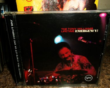 tony williams emergency 1997 reissued cd - drums progressive jazz rock fusion