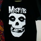 misfits skull face logo mint xl unisex official tee - goth horror punk danzig