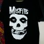 misfits skull face logo mint xl unisex official tee - goth horror punk danzig