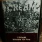 cream wheels of fire 1985 cassette - clapton bruce bake hard rock toad