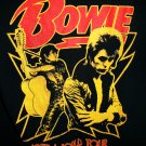 david bowie 1977 world tour unisex tee - glam punk rock space oddity spiders ziggy