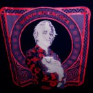 robyn hitchcock with pussy cat large unisex tee - uk pyschedelic folk art rock soft boys egyptians