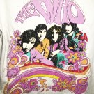 the who official women S psychedelic distressed tee - roger pete keith ox rock tommy the who official women S psychedelic distressed tee - roger pete keith ox rock tommy