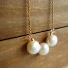 Sensitive Skin Necklace - 14k Gold Filled Freshwater Pearl Gift