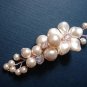 Swarovski Bridal Barrette - Wedding Flower Hair Clip HS039