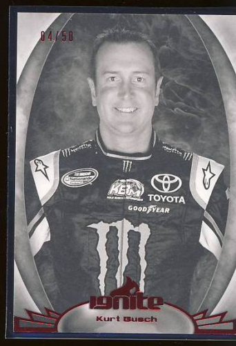 2012 Press Pass Ignite Proofs Black and White #38 Kurt Busch NNS