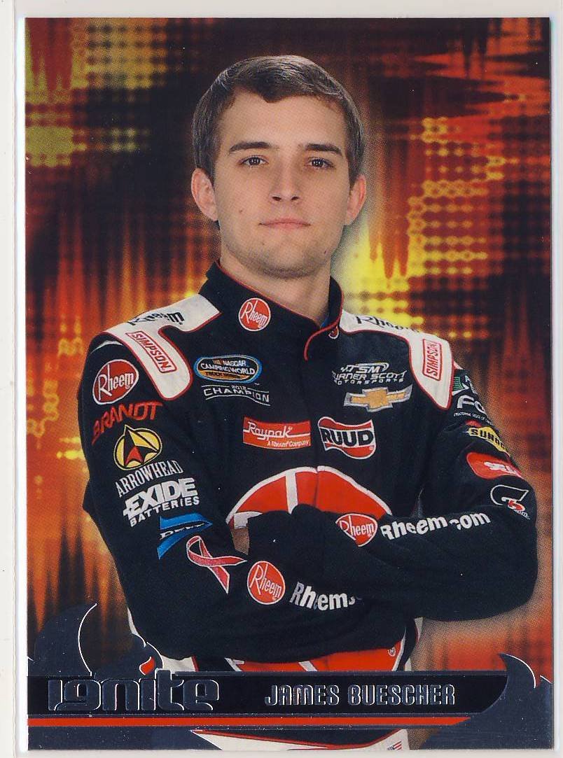 2013 Press Pass Ignite #48 James Buescher