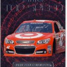 2013 Press Pass Ignite #63 Juan Pablo Montoya Car Top Speed