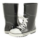 gotta FLURT Rainy Days Black Rain Boots - Size 8 (More sizes/colors available)