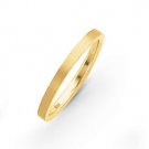 14k 2mm flat satin band Style: STK7